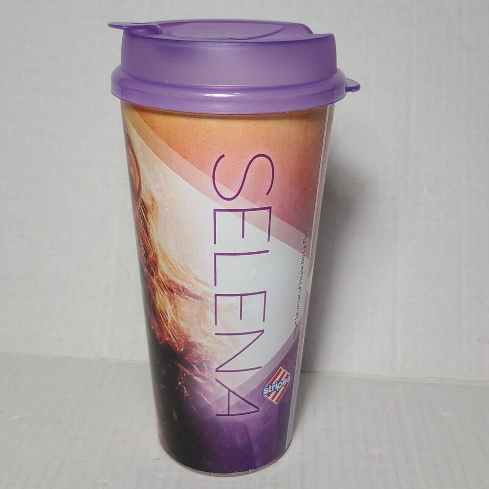 Selena Quintanilla 2019 Forever Limited Edition Stripe Cup Purple - Picture 2 of 8